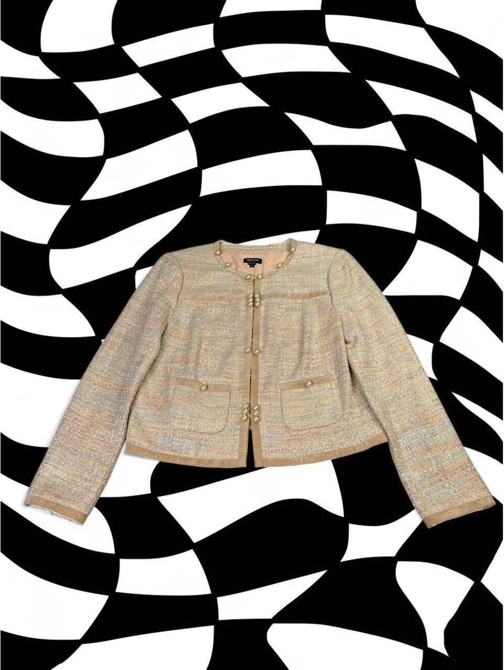Worth New York Tweed Jacket